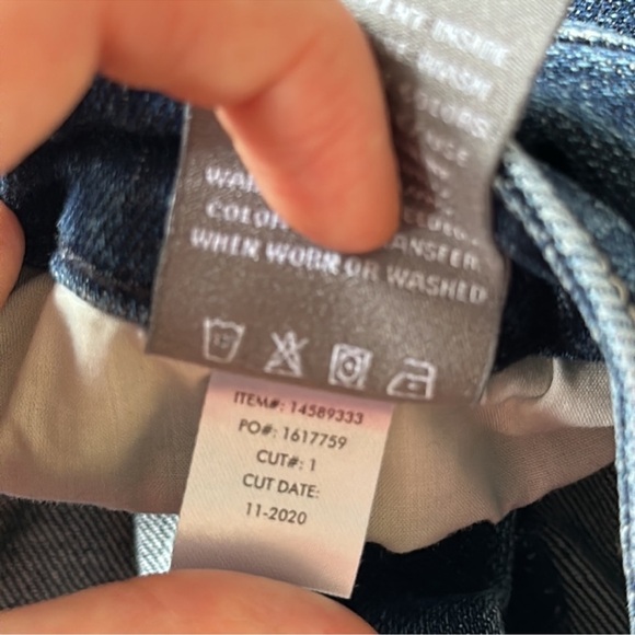 Torrid TALL Tummy Control Bombshell Skinny Super Soft Jeans Sz18 Stretch Raw Hem - Picture 12 of 12